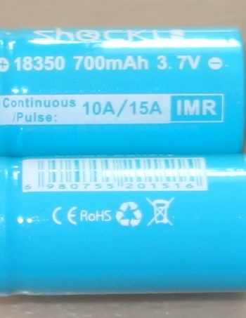18350 / 16340 Batteries