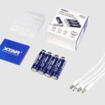 4 x Xtar AA Li-ion 1.5v 2450mAh 4100mWh Batteries USB charging