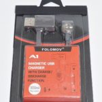 Folomov A1 fast 1A Magnetic USB Portable Li-Ion Battery Charger /Powerbank