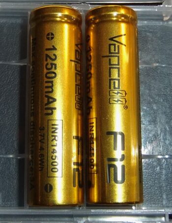 Vapcell 14500 F12 1250mAh 3.7V Battery