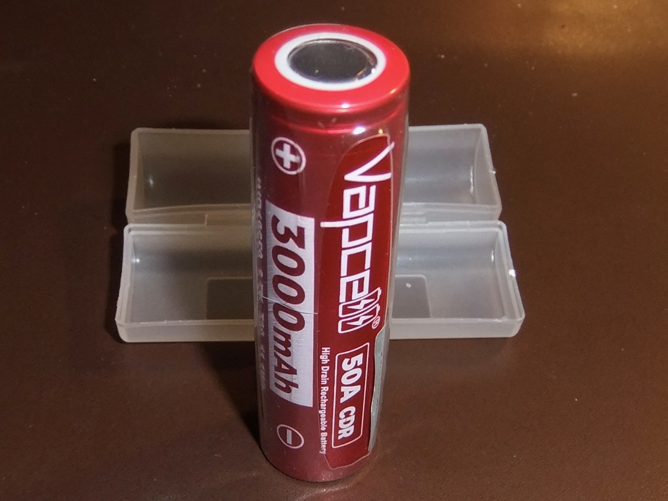50A Vapcell Z30 3000mAh Unprotected flat top 18650