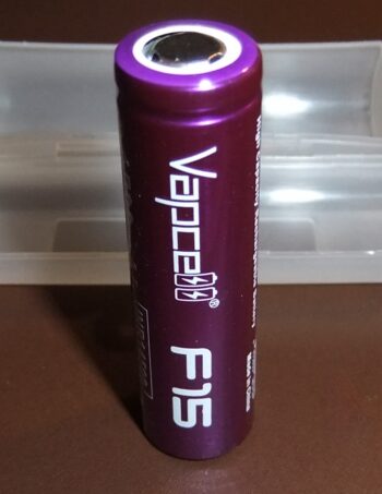 1x Vapcell F15 14500 1500mAh