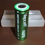 1x Vapcell N26 5A 2600mah 3.7V 18500 Battery Flat Top