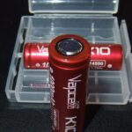 2x 8A Vapcell K10 1000mAh IMR 14500 Flat Top batteries